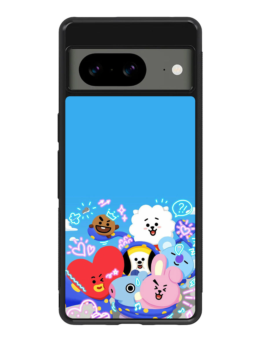 BT21 BTS Google Pixel 8 Case QC4268