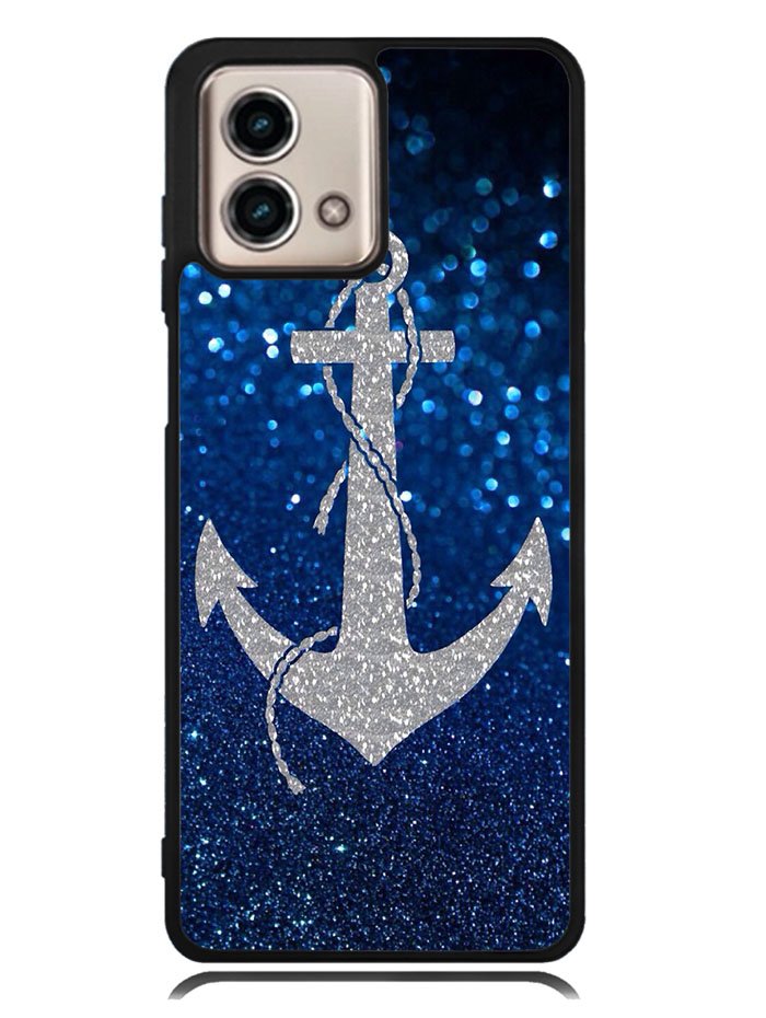 Blue Glitters Anchor Motorola Moto G Stylus 5G 2023 Case OV4188