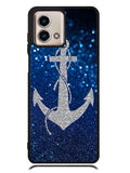 Blue Glitters Anchor Motorola Moto G Stylus 5G 2023 Case OV4188