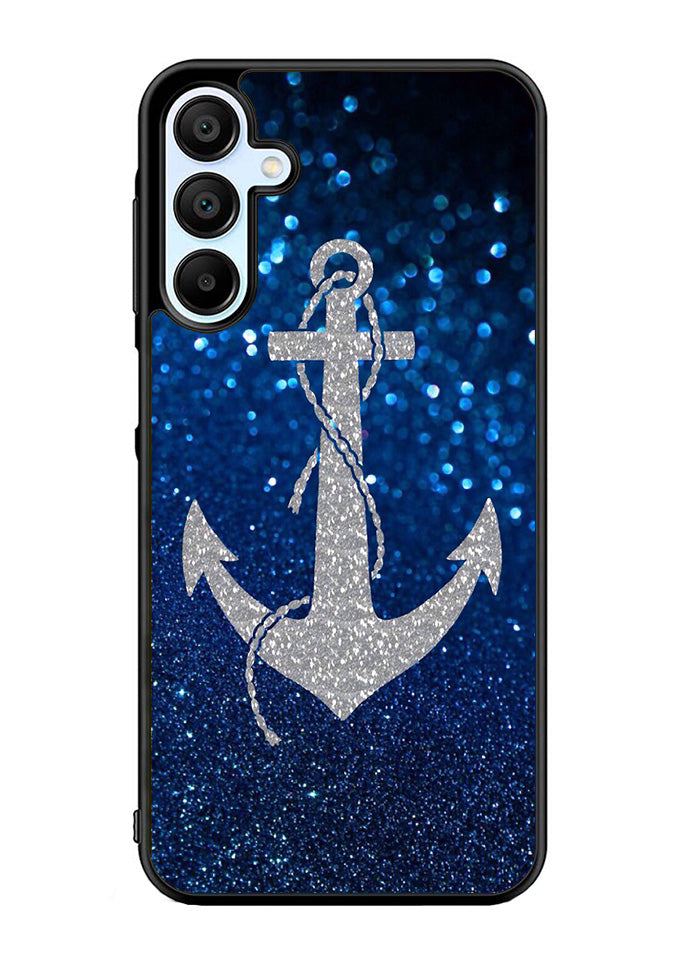 Blue Glitters Anchor Samsung Galaxy A35 5G Case OV4188