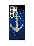 Blue Glitters Anchor Samsung Galaxy S25 Ultra 5G Case QC4188