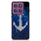 Blue Glitters Anchor Motorola Moto Edge 2025 | Moto Edge 60 Fusion | Moto Edge 60 Pro Case OV4188
