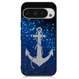 Blue Glitters Anchor Google Pixel 9 Pro XL Case OV4188