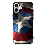 Captain America Shield Snap iPhone 16 Plus Case