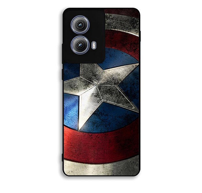 Captain America Shield Snap Motorola Moto Edge 2024 Case OV1235