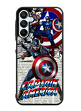 Captain America Marvel DC Comics Samsung Galaxy A35 5G Case OV4377