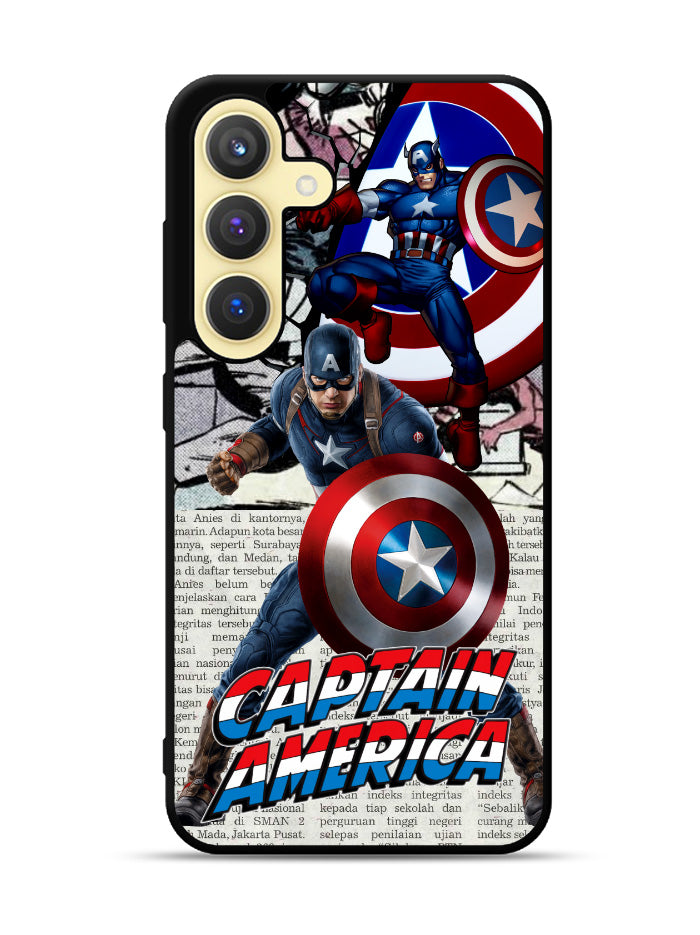 Captain America Marvel DC Comics Samsung Galaxy S23 Plus 5G , Samsung Galaxy S23+ 5G Case QC4377