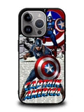 Captain America Marvel DC Comics iPhone 14 Pro Max Case QC4377
