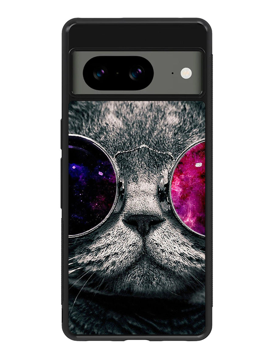 Cat Glasses Google Pixel 8A Case QC4396