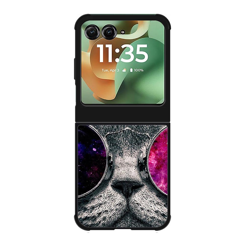 Cat Glasses Motorola Moto RAZR 2025 Case OV4396