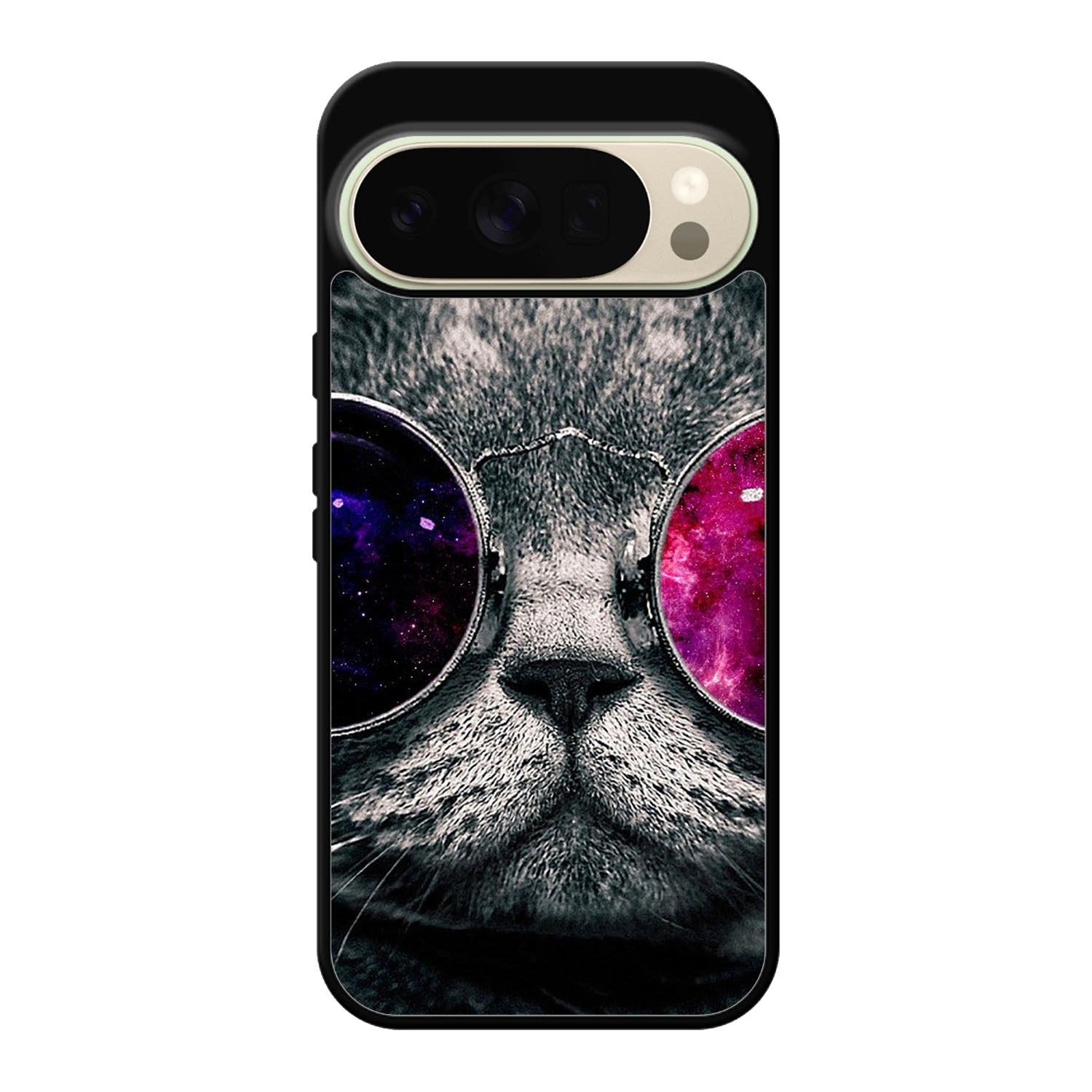 Cat Glasses Google Pixel 10 Pro Case QC4396