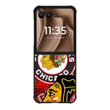 Chicago Blackhawks Logo Motorola Moto RAZR Plus 2025 Case OV4462