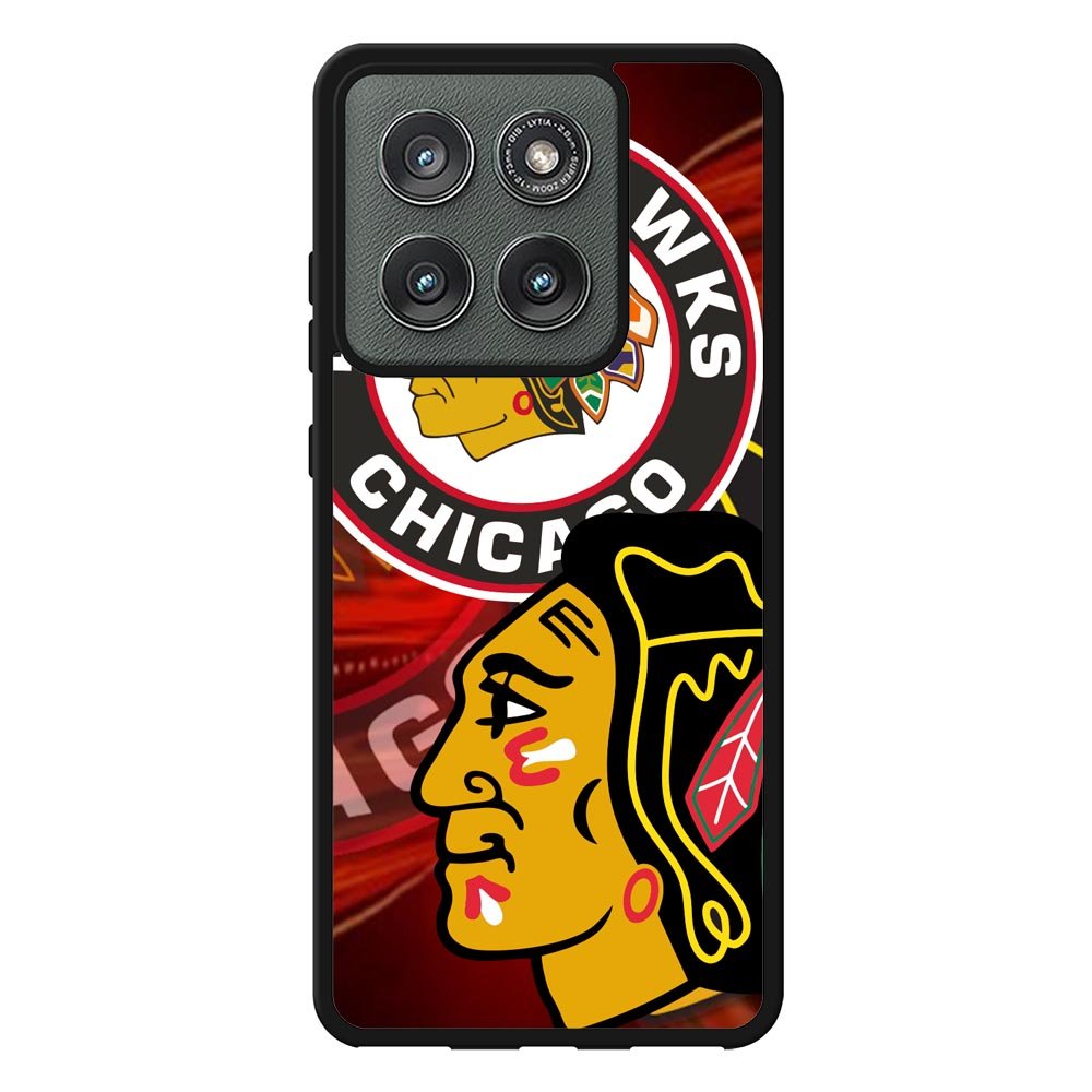 Chicago Blackhawks Logo Motorola Moto Edge 2025 Case QC4462