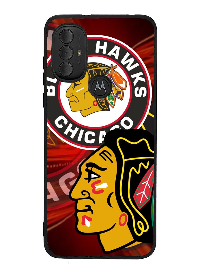 Chicago Blackhawks Logo Motorola Moto G Pure 2021 , Moto G Power 2022 Case OV4462