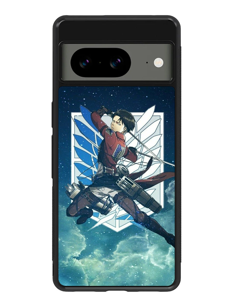 Levi Ackerman Attack on Google Pixel 8A Case QC3505