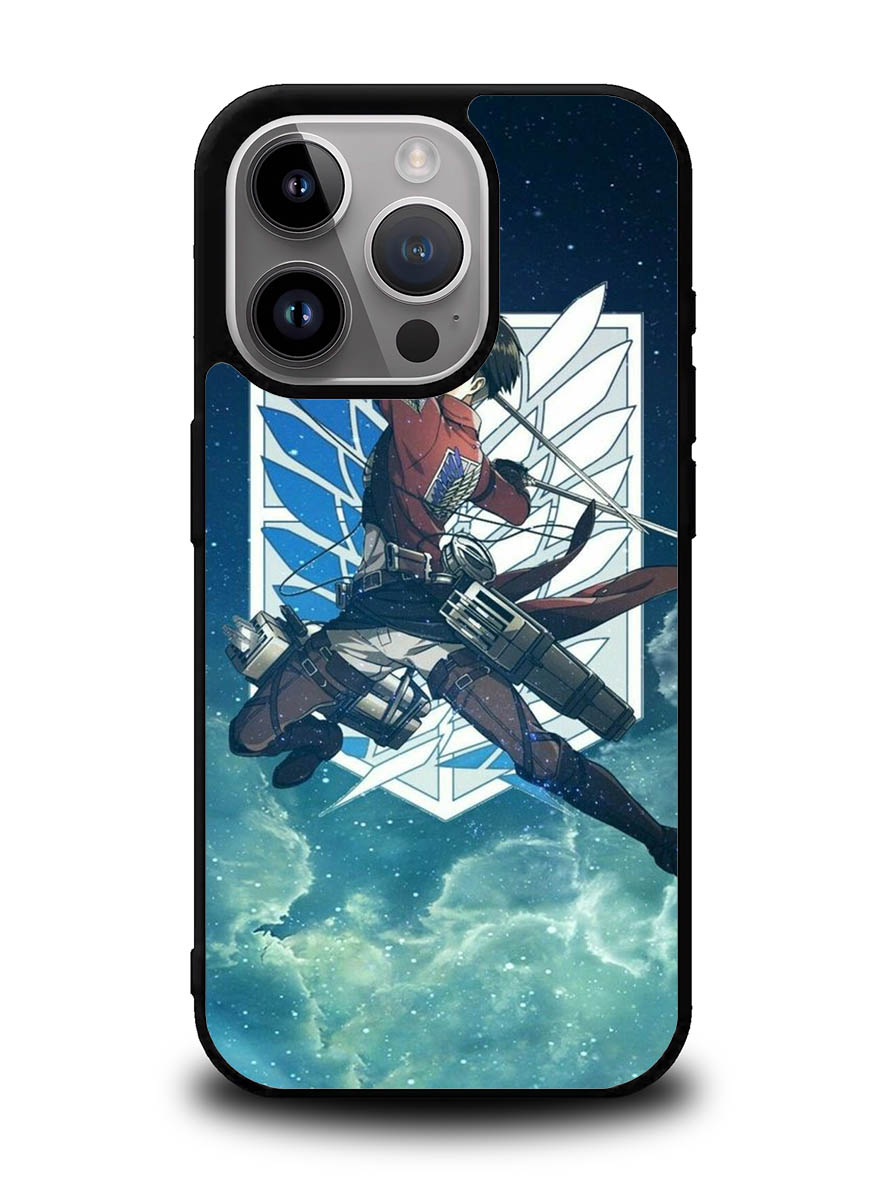 Levi Ackerman Attack on iPhone 15 Pro Case OV3505