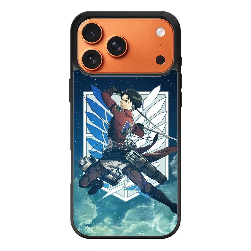 Levi Ackerman Attack on iPhone 17 Pro Max Case OV3505