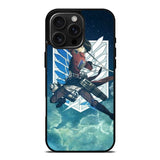 Levi Ackerman Attack on iPhone 16 Pro Max Case OV3505