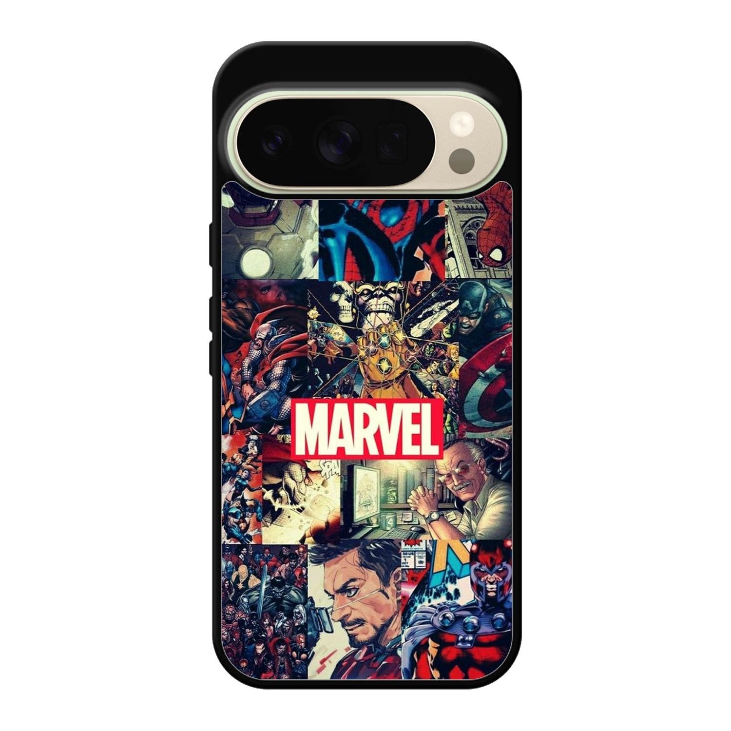 Marvel Comic Heroes Google Pixel 10 Pro XL Case QC3351