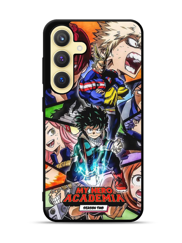 My Hero Academia Anime Poster Samsung Galaxy S23 5G Case QC3195