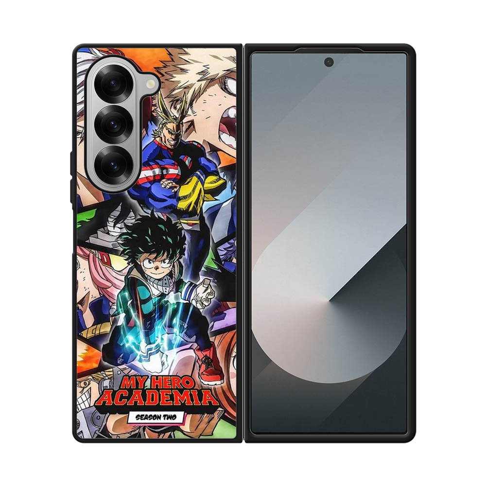 My Hero Academia Anime Poster Samsung Galaxy Z Fold 7 5G Case OV3195