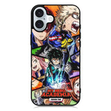 My Hero Academia Anime Poster iPhone 16 Plus Case QC3195