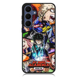 My Hero Academia Anime Poster Samsung Galaxy S25 FE Case OV3195