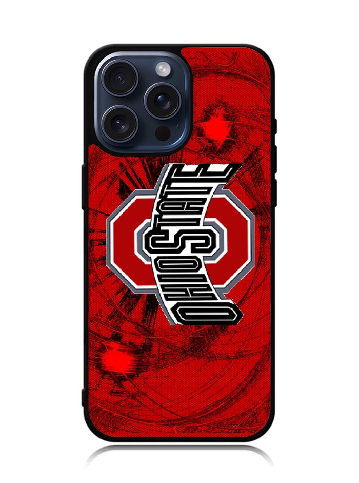 ohio state buckeyes football iPhone 15 Pro Case OV3001