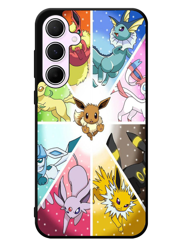 Pokemon Eevee Wallpaper Samsung Galaxy A55 5G Case