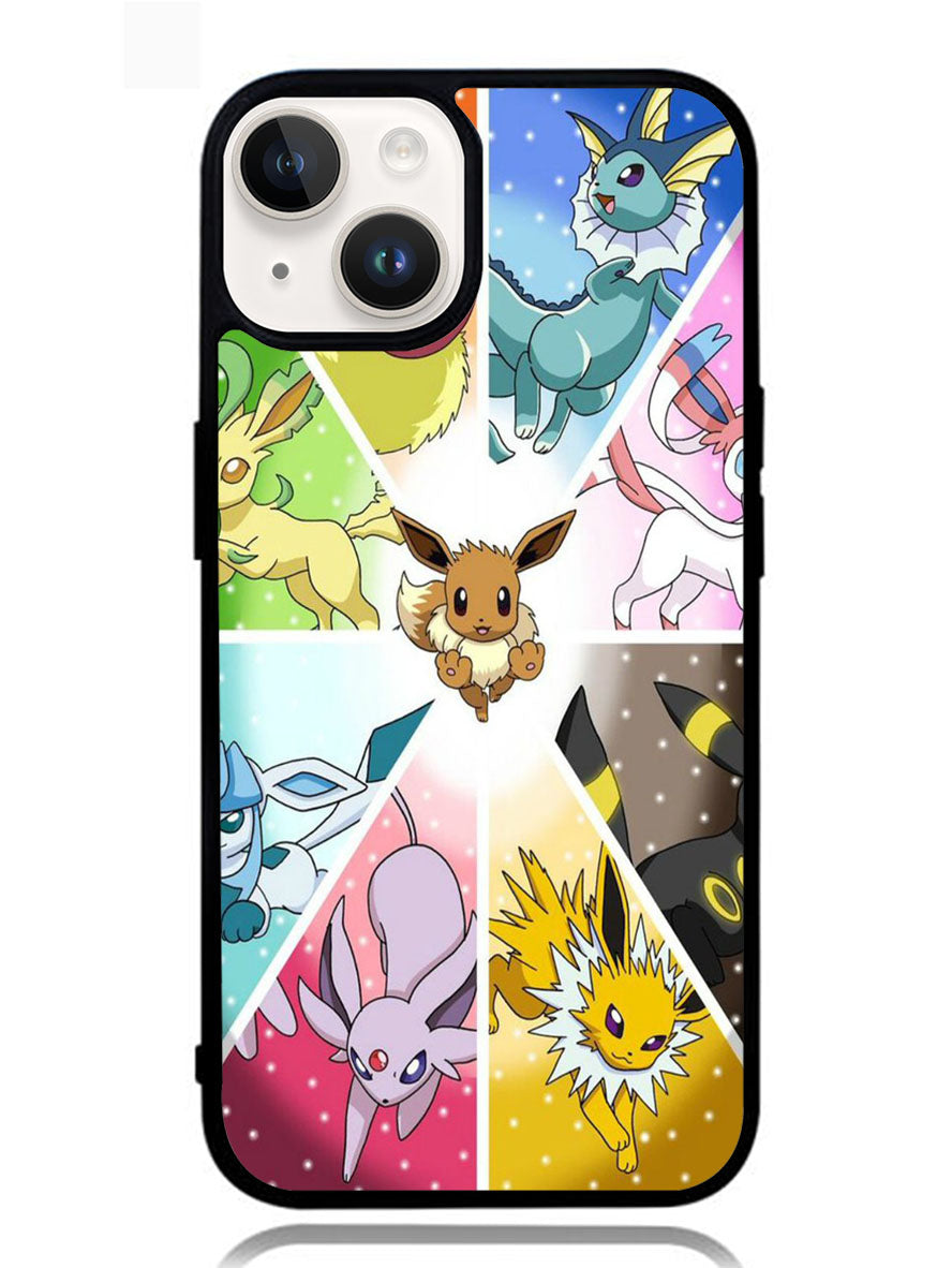 pokemon eevee wallpaper iPhone 14 Case OV1031
