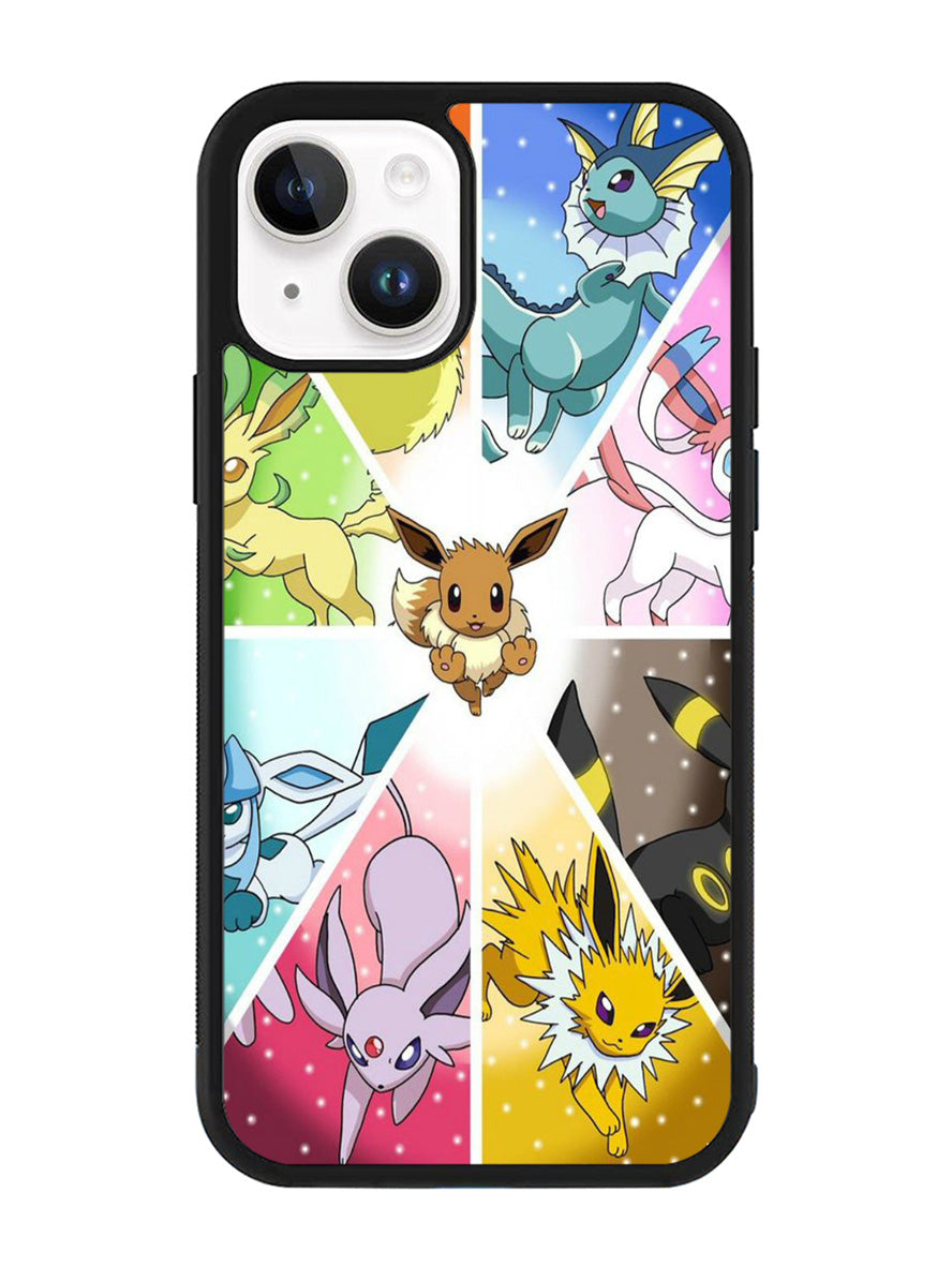 pokemon eevee wallpaper iPhone 15 Case OV2828
