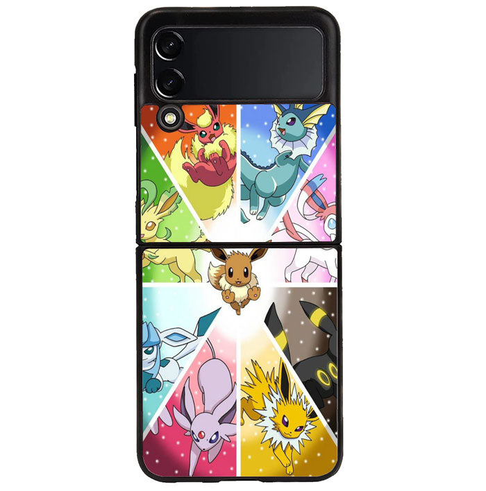 Pokemon Eevee Wallpaper Samsung Galaxy Z Flip 4 5G 2022 Case