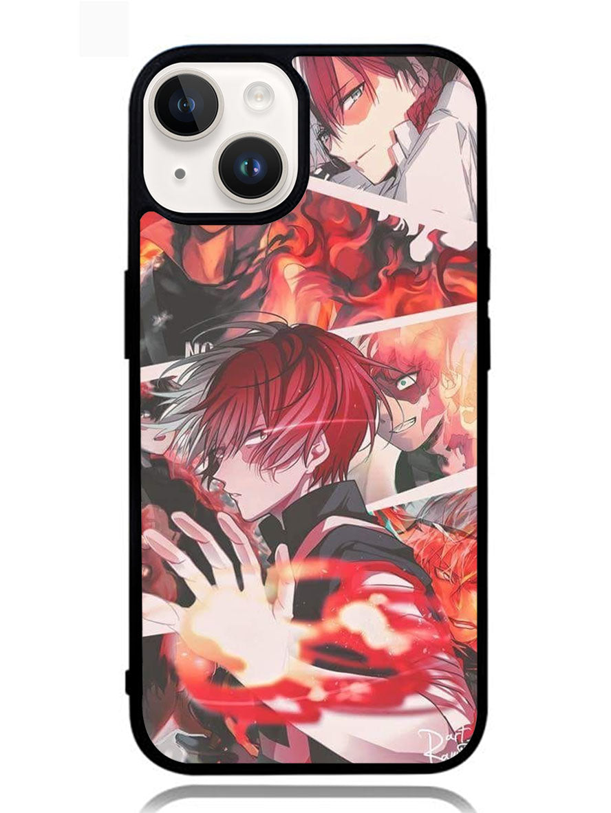 Shoto Todoroki BNHA iPhone 14 Case OV0708