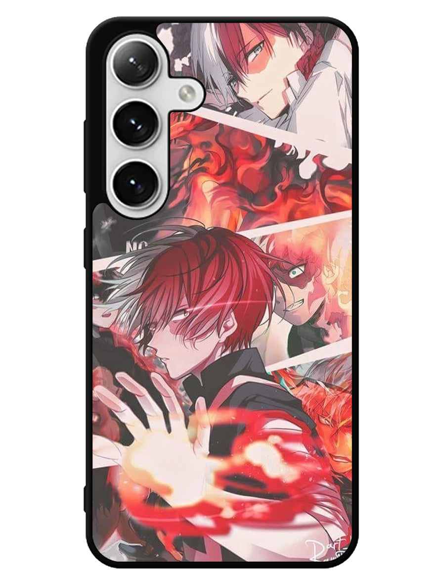 Shoto Todoroki Bnha Samsung Galaxy S25 5G Case