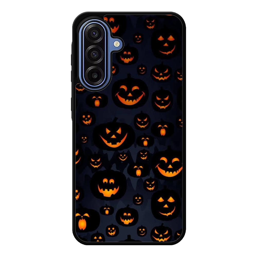 Scary Halloween Pumpkin Masks Samsung Galaxy A17 Case QC2654