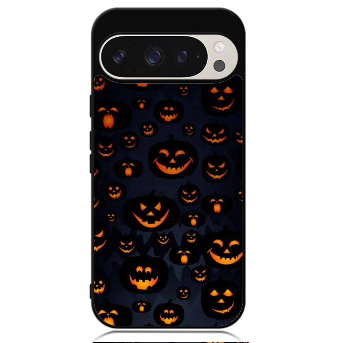 Scary Halloween Pumpkin Masks Google Pixel 9 Pro XL Case OV2654