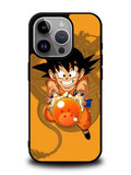Son Goku and the Dragon Ball iPhone 15 Pro Max Case OV2545