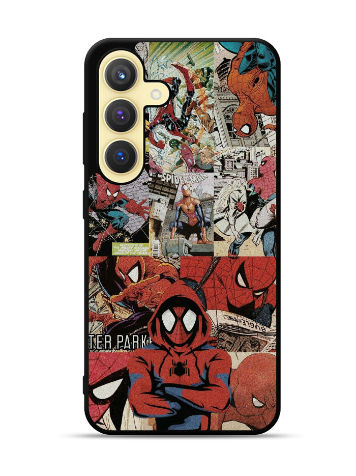 Spiderman Collage 1st Samsung Galaxy S25 Plus 5G , Samsung Galaxy S25+ 5G Case