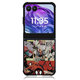 Spiderman Collage 1st Motorola Moto Razr Plus 2024 , Moto Razr+ 2024 Case