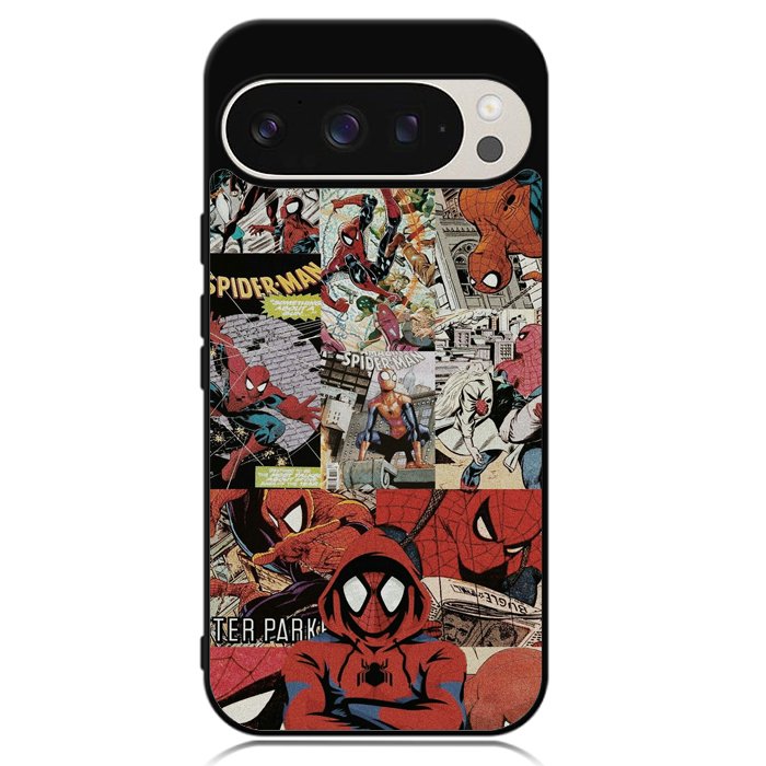Spiderman Collage 1st Google Pixel 9 Pro XL Case