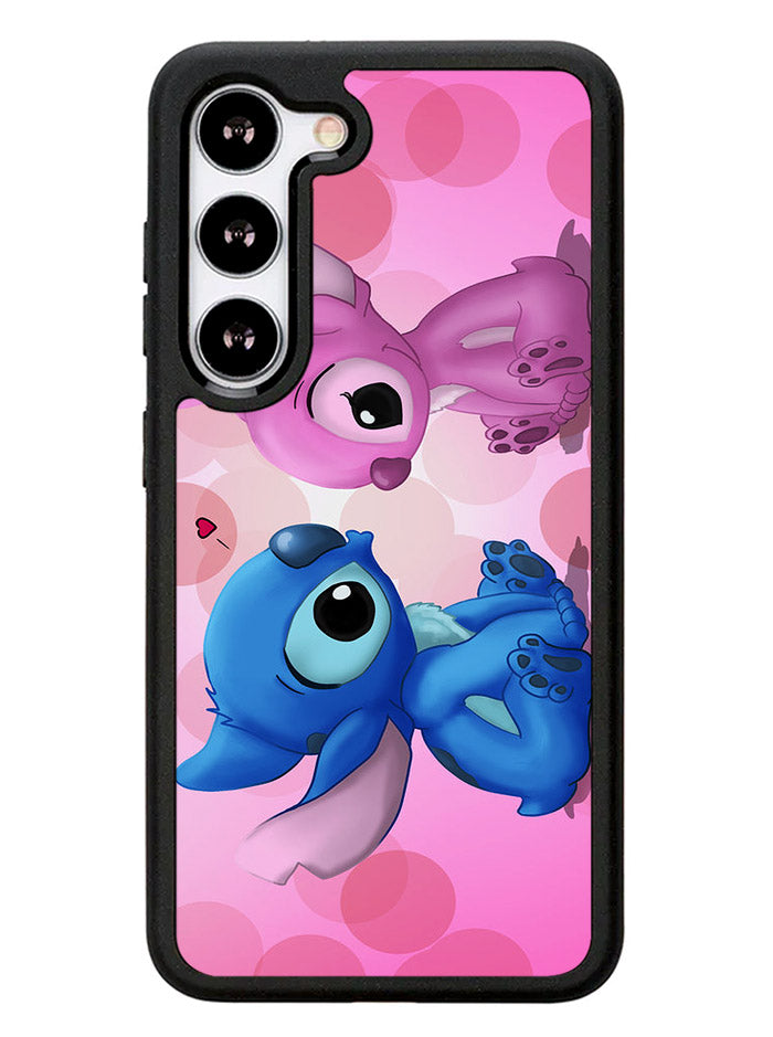 Stitch Pink And Blue 2nd Samsung Galaxy S23 Plus 5G / Samsung Galaxy S23+ 5G Case