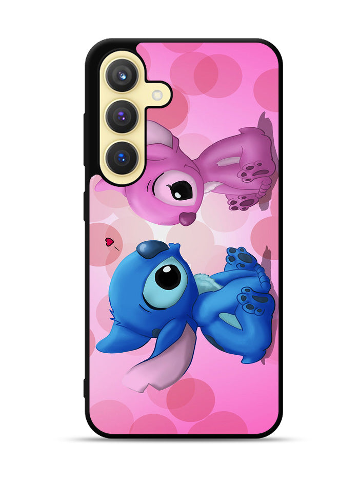 Stitch Pink And Blue 2nd Samsung Galaxy S24 Plus 5G , Samsung Galaxy S24+ 5G Case