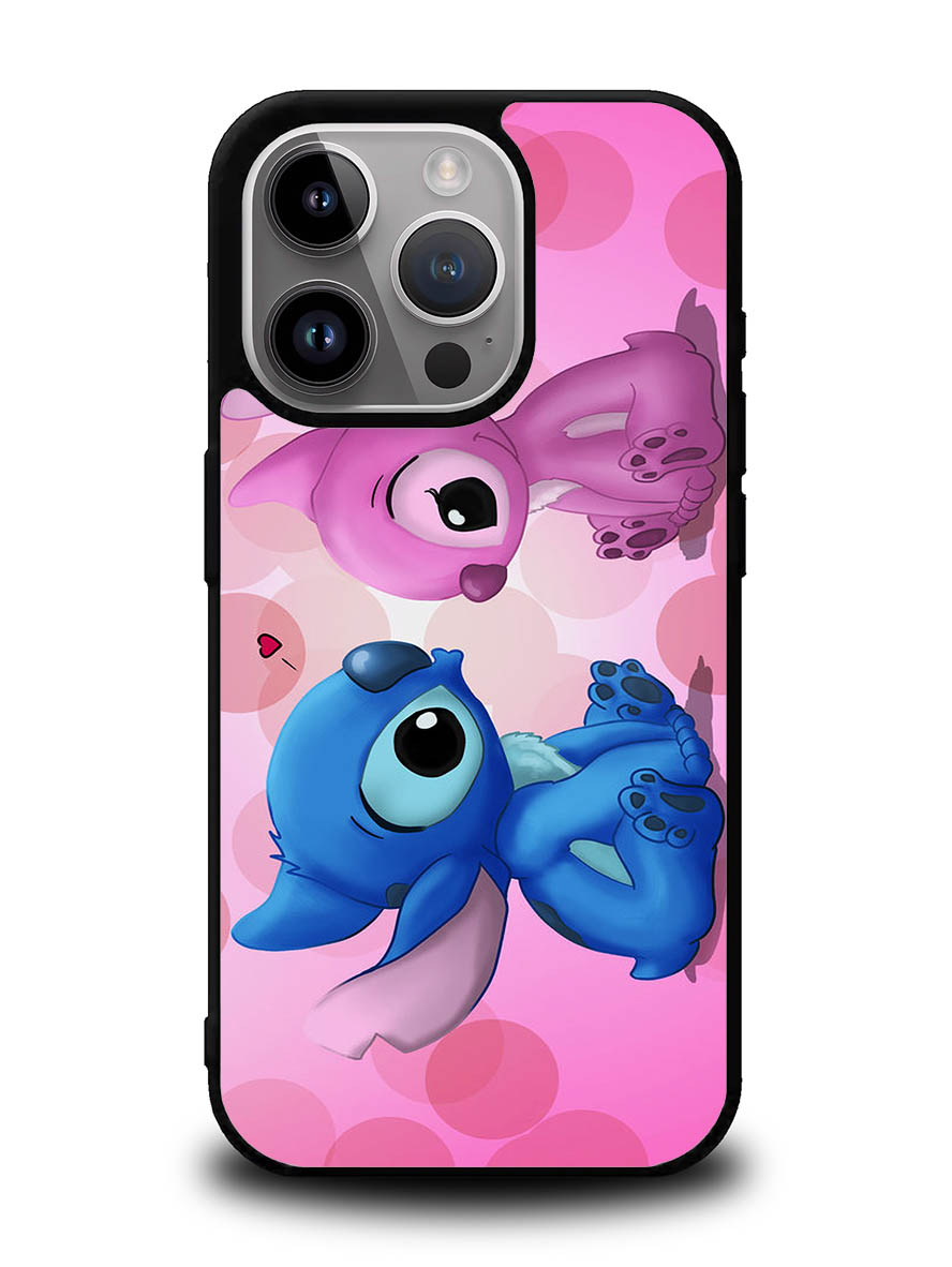 Stitch Pink And Blue 2nd iPhone 16 Pro Case