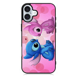 Stitch Pink And Blue 2nd iPhone 16 Plus Case