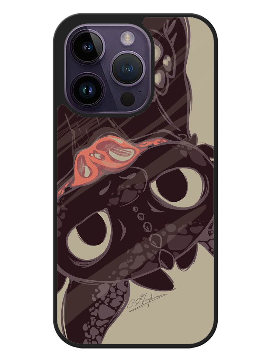 Toothless How To Train Your Dragon iPhone 14 Pro Case OV2177