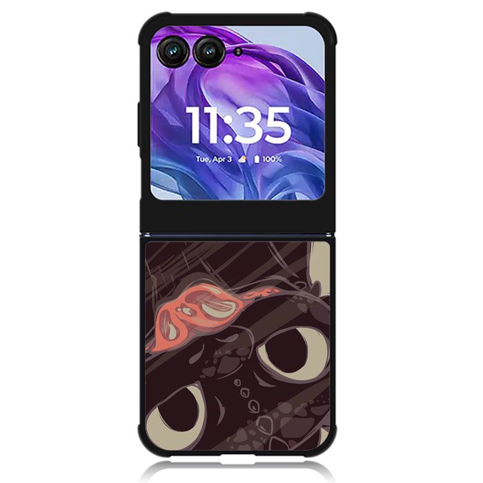 Toothless How To Train Your Dragon 3rd Motorola Moto Razr Plus 2024 , Moto Razr+ 2024 Case