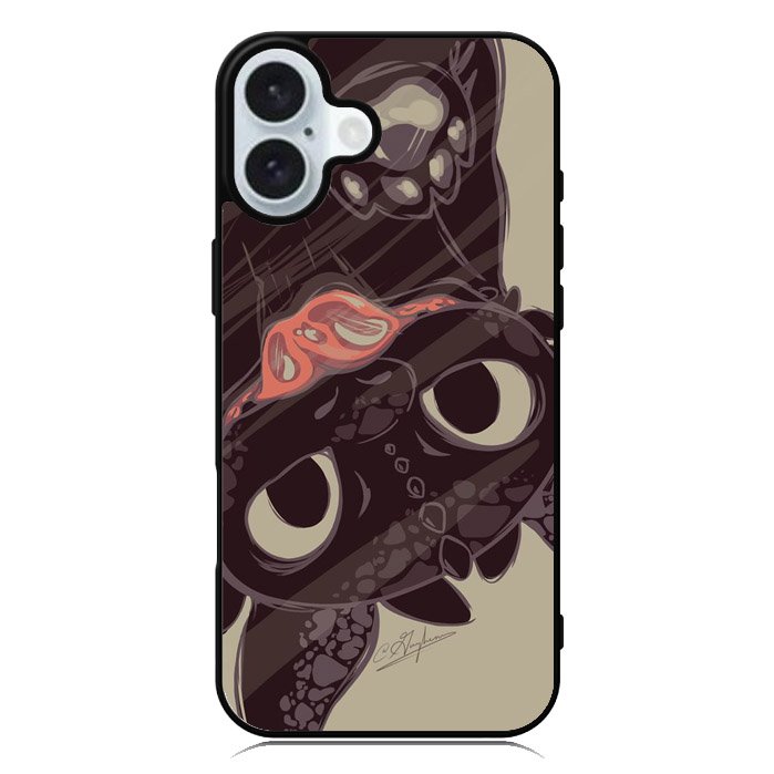 Toothless How To Train Your Dragon 3rd iPhone 16 Plus Case