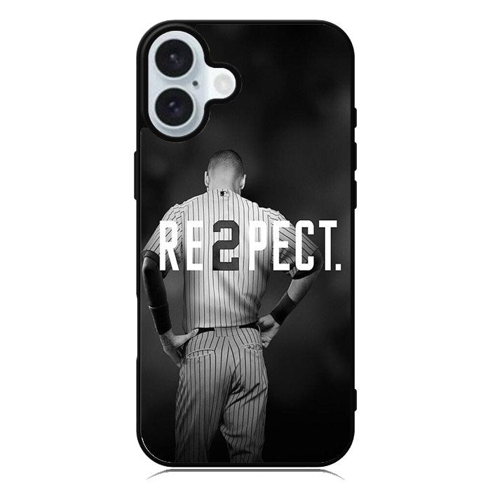 Derek Jeter Respect iPhone 16 Plus Case