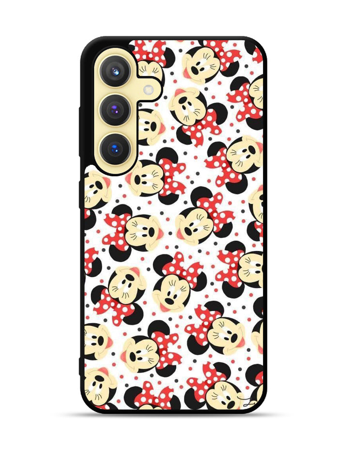 Disney Minnie Mouse Face Cute Samsung Galaxy S24 Plus 5G , Samsung Galaxy S24+ 5G Case OV4705