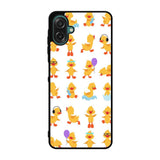 Duck Character Cute Samsung Galaxy A07 Case OV4789